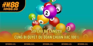 Soi cầu ba càng lô